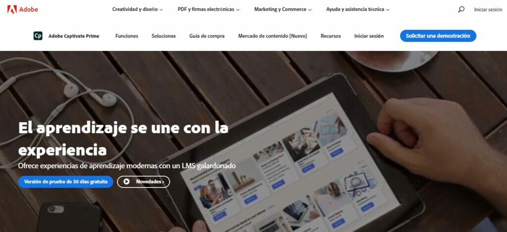 Plataforma LMS de Adobe
